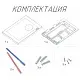 Кнопка смыва CERSANIT GEOMETRY, хром — изображение 5