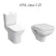 Сиденье с микролифтом для ROCA GAP, тонкое — изображение 6