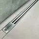 Декоративные заглушки решётки BERGES SUPER Slim, матовый хром — изображение 4
