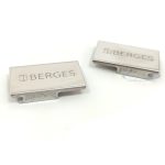 Декоративные заглушки решётки BERGES SUPER Slim, хром