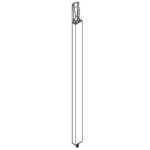 Труба Showerpipe с кожухом (850мм) HANSGROHE