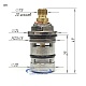 Переключатель душа для смесителя IDDIS M22x1,5 — изображение 3