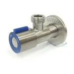 Угловой кран для подключения гибкой подводки, 1/2"