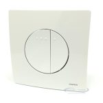 Кнопка смыва для инсталляции WISA Quadro, белая