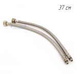 Гибкая подводка для смесителя, 37 см, 1/2" - М10